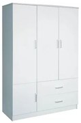 CLOSET Ντουλάπα Άσπρη 120x50x180cm Ε8385,1