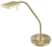 Φωτιστικό Γραφείου Brass Matt Led 12w 3000K 1100lm Trio Lighting Bergamo 520910108