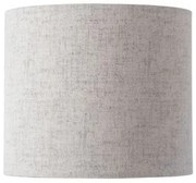 Καπέλο Φωτιστικού 1xE27 Ύφασμα Φ35cm Marl Ebb&amp;Flow SH101008-C Ασημί