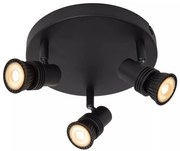 Φωτιστικό Οροφής Lucide 53901-13-30 KIANTI Μαύρο Ματ (Black Mat)