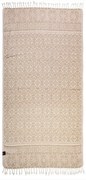 Πετσέτα Θαλάσσης - Παρεό 3681 Rope-Ivory Greenwich Polo Club Θαλάσσης 80x180cm 100% Cotton