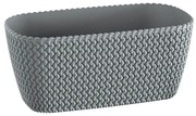 Ζαρντινιέρα (29.7x14.5x13.3) Marhome Splofy Γκρι 09-DSPC300-405U