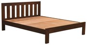WOODWELL ΕS7121SOHO Κρεβάτι Διπλό, για Στρώμα 160x200cm, Sheesham Καρυδί 164x205x90cm ΕS7121