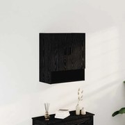 vidaXL Ντουλάπα Τοίχου Μαύρη δρυς 60 x 31 x 70 εκ Επεξεργασμένο ξύλο