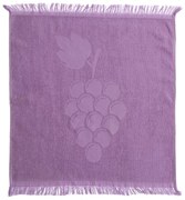 Ποτηρόπανο Grapes Mauve Nef-Nef Homeware 50x50cm 100% Βαμβάκι