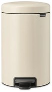 Brabantia 1005531 Κάδος με πεντάλ 12L, Soft Beige