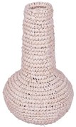 Βάζο Sannery Inart sisal Φ18x30εκ 337-000042 337-000042 Μπεζ