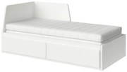 FLEKKE κρεβάτι επισκέπτη day bed 2 συρτάρια/2 στρώματα, 80x200 cm 895.214.50