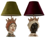 Επιτραπέζιο Φωτιστικό Home ESPRIT Πολύχρωμο Ρητίνη 26 x 26 x 43 cm (x2)