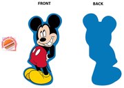 Διακοσμητικό Μαξιλάρι Βελουτέ Dimcol Mickey 412 Blue 15cm