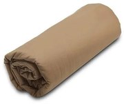 Κατωσέντονο Menta με λάστιχο 5 Brown Υπέρδιπλο (180x200+20)