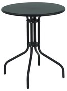 Τραπέζι Vergo ανθρακί μέταλλο Φ60x70εκ Υλικό: 1MM THICKNESS STEEL. STEEL TUBE 22x0.9mm 130-000102