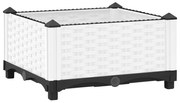 vidaXL Ζαρντινιέρα 40 x 40 x 23 εκ. από Πολυπροπυλένιο