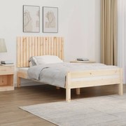 vidaXL Κεφαλάρι Επιτοίχιο 108 x 3 x 60 εκ. από Μασίφ Ξύλο Πεύκου