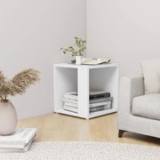 vidaXL Τραπέζι Βοηθητικό Λευκό 33 x 33 x 34,5 εκ. από Μοριοσανίδα