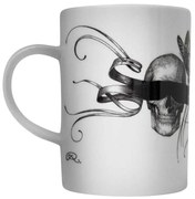 Κούπα Masked Skull Marvellous 09001-MS 10X8cm White-Black Rory Dobner Porcelain