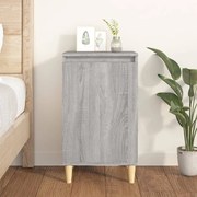 vidaXL Κομοδίνο Γκρι Sonoma 40x35x70 εκ. από Επεξεργασμένο Ξύλο