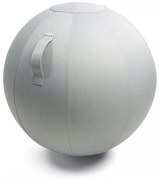 Πουφ Leiv VLSBV00475SI 75cm Silver