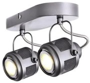 Σποτ Απλίκα Φωτιστικό Τοίχου γκρι KRYPTON AR2092W28G ACA-AR2092W28G-Ανθρακί AR2092W28G