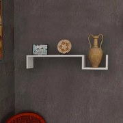 Ραφιέρα τοίχου Happy Megapap χρώμα λευκό 87,4x14,5x14,5εκ.