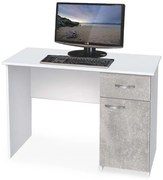 Γραφείο υπολογιστή, Buro 3 Μπετόν, 110/59/75 εκ., Genomax Genom1219995493