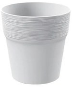 Γλάστρα (Φ12x12.2) Marhome Furu Λευκό 09-DFA120-443U