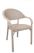 Fiesta/P Taupe* Armchair  metax-01-00-2754 διάστ.60.0000 x 60.0000 x 84.0000