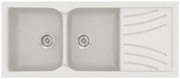 Sanitec Classic 332 Metallic Ice Ένθετος Νεροχύτης 80cm