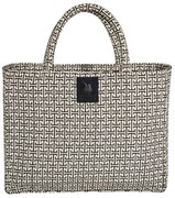 Τσάντα Θαλάσσης Polycotton 46x36εκ. Essential 4056 Μαύρη-Γκρι Greenwich Polo Club