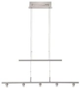 Σώμα Κρεμαστού Φωτιστικού 5xLED 4W Νίκελ ματ-Χρώμιο m6 - Mini1 LED Fischer Honsel-13415-Νίκελ Ματ 13415