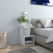 Βοηθητικό Ντουλάπι Γυαλ. Λευκό 35 x 35 x 55 εκ. από Επεξ. Ξύλο 806358