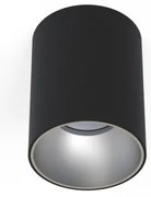Σποτ Φωτιστικό Οροφής GU10 EYE TONE 10W Ατσάλι Nowodvorski-8932-Μαύρο-Ασημί 8932