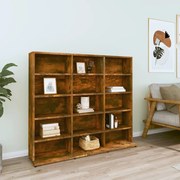vidaXL Έπιπλο για CD Καπνιστή Δρυς 100x23x89,5 εκ. Επεξεργασμένο Ξύλο