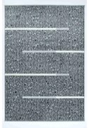 Χαλί 4 Εποχών ezzo Comfort D283AES BLACK 1.60x2.30