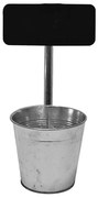 Κασπώ 00.05.5967 Με Μαυροπίνακα 14x13cm Inox Μέταλλο