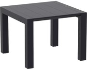 ΤΡΑΠΕΖΙ ΕΠΕΚΤ. ΠΟΛ/ΝΙΟΥ VEGAS 100X100/140εκ. BLACK