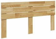 κεφαλάρι 160 cm μασίφ ξύλο δρυς - Καφέ