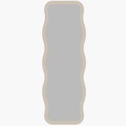 Καθρέπτης Τοίχου Aror 116SAM1193 50x2,2x86cm Sand Hanah Home Mdf