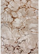 Χαλί MARBLE BEIGE GOLD Στρόγγυλο χαλί 165 εκ.