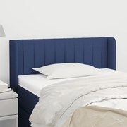 vidaXL Κεφαλάρι με Πτερύγια Μπλε 103x16x78/88 εκ. Υφασμάτινο