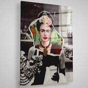 Πίνακας Γυάλινος  401MGN3306 70x100cm Multi Wallity Κάθετοι Γυαλί