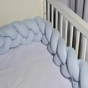 Πάντα Κούνιας - Πλεξούδα Τριπλή Des 311 Ciel Baby Oliver 20x200cm Βαμβάκι-Πολυέστερ