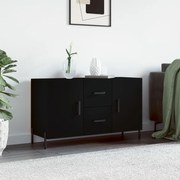 vidaXL Ντουλάπι Μαύρο 100x36x60 εκ. από Επεξεργασμένο Ξύλο