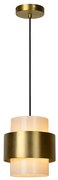 Φωτιστικό Κρεμαστό Lucide 45497-20-02 FIRMIN Χρυσό Χρώμα (Gold Coloured)|Λευκό (White)