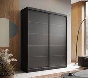 Ντουλάπα Verano 180 συρόμενη -Mauro