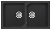 Νεροχύτης κουζίνας EGO 450 Nero 40 ELLECI 86x50cm - LGE45040
