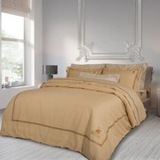 Σεντόνια 2130 (Σετ 4τμχ) Beige Greenwich Polo Club Υπέρδιπλο 240x270cm 100% Βαμβακοσατέν