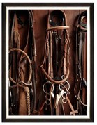 Κάδρο Equitation IV FA13138 60X80 MindTheGap Κάθετοι Wood