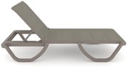 Florence/SL* Resin Sun Lounger Cappuccino  metax-01-00-2705 διάστ.190.0000 x 69.0000 x 33.0000