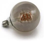 Διακοσμητική Led Λάμπα COG Spiral Globe Φ125 Smoky Ε27 6W Ντιμαριζ. Θερμό 13-2712596009 Lumen 13-2712596009 Γκρι